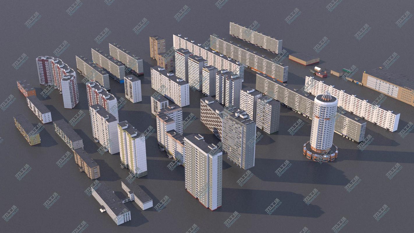 images/goods_img/202105072/3D Russian buildings pack model/3.jpg